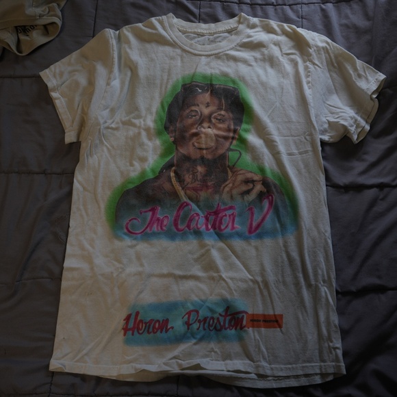 Lil Wayne The Carter V Heron Preston Graphic Tee - Picture 1 of 2